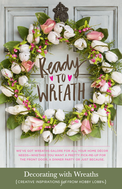 Hobby Lobby Wreath Decorating