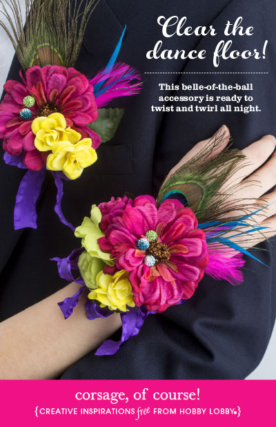 Hobby Lobby Corsage DIY Crafts