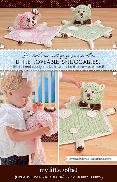 Hobby Lobby Project - My Little Softie! - Crochet Blanket Instructions