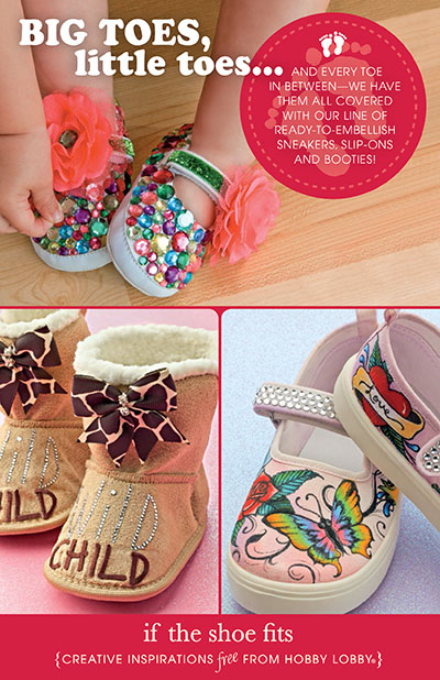 hobby lobby shoe paint